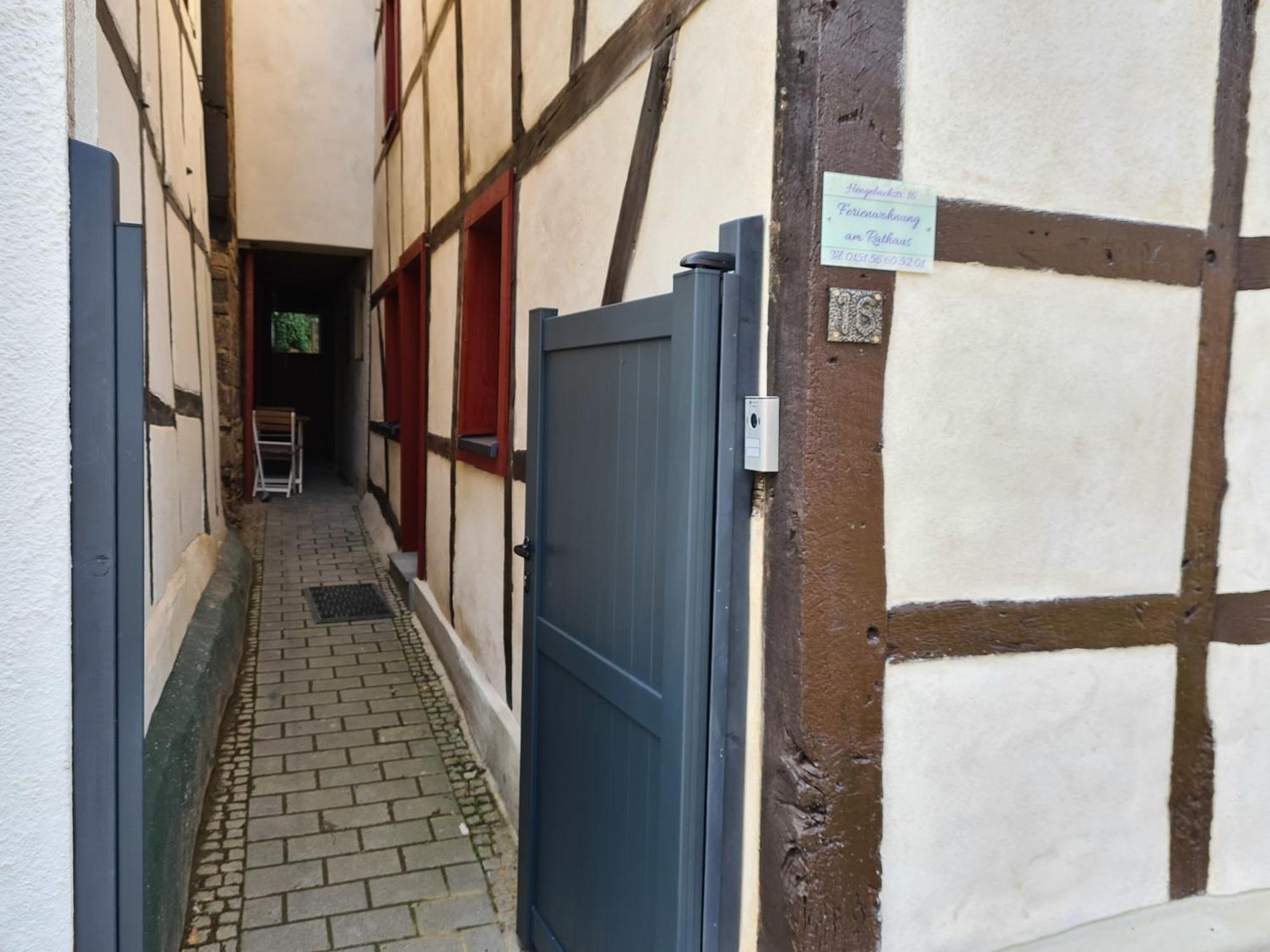 Ferienwohnung Am Rathaus 하임바흐 외부 사진